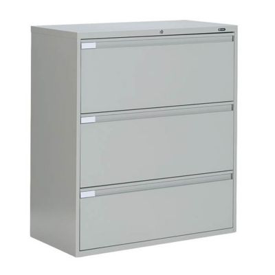 3 Drawer Lateral File 42"W, GLO-9342P-3F1H