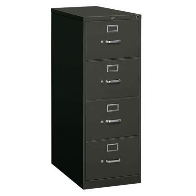 26-1/2"D 4 Drawer Legal File Cabinet with Lock, HON-314CP