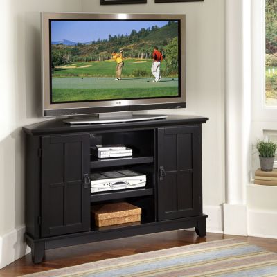 Black Corner TV Stand, HOT-5181-07