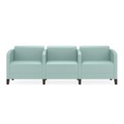 Fremont Three Seater with Center Arms in Fabric, LES-11172 Fremont Three Seater with Center Arms in Fabric, LES-11172