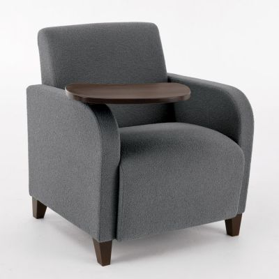 Siena Guest Arm Chair with Swivel Tablet, LES-Q1431G3