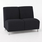 Ravenna Armless Two Seater, LES-Q2402G8 Ravenna Armless Two Seater, LES-Q2402G8