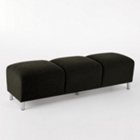 Ravenna Three Seat Bench, LES-Q3001B8 Ravenna Three Seat Bench, LES-Q3001B8