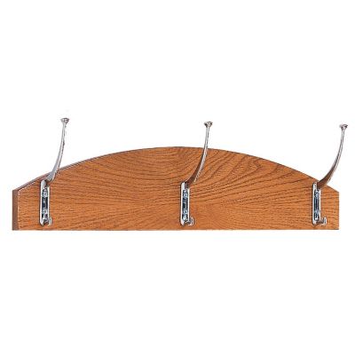 Contemporary Three Hook Coat Rack, LES-X1403H1