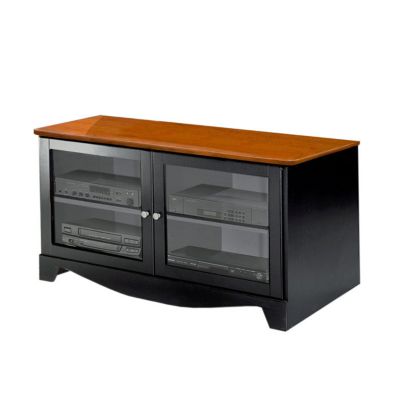 Concord Cherry and Black TV Stand, MEG-100515