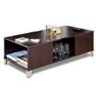 Espresso Coffee Table with Serving Tray, MEG-410407 Espresso Coffee Table with Serving Tray, MEG-410407
