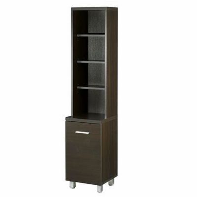 Narrow Espresso Media Storage Tower, MEG-430204