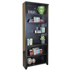 Tribeca Loft Black Six Shelf Open Bookcase - 84" H, MRN-10281 Tribeca Loft Black Six Shelf Open Bookcase - 84" H, MRN-10281