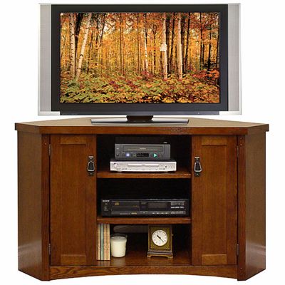 Mission Pasadena Corner TV Stand, MRN-MP351