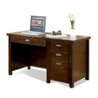 Tribeca Loft Single Pedestal Desk, MRN-TLC540 Tribeca Loft Single Pedestal Desk, MRN-TLC540