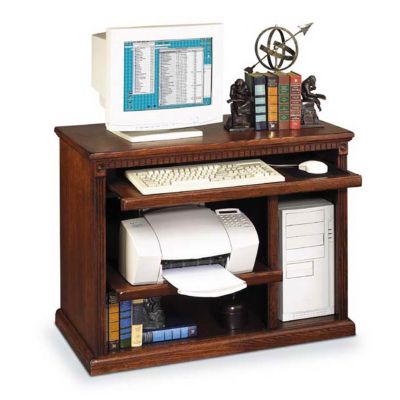 Burnished Oak Computer Cart, MRT-HO110B