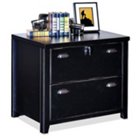 Tribeca Loft Black Two Drawer Lateral File - 30" W, MRT-TL450 Tribeca Loft Black Two Drawer Lateral File - 30" W, MRT-TL450