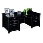Tribeca Loft Black Glass Door Executive Desk, MRT-TL680 Tribeca Loft Black Glass Door Executive Desk, MRT-TL680