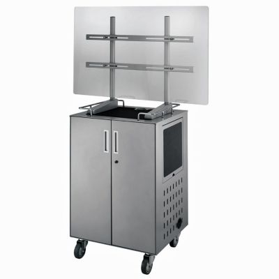 Boss Mobile Presentation Cart with Flat Panel TV Mount, OFG-AV0002