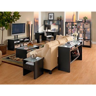 New York Skyline Table and Bookcase Set, OFG-BK0003
