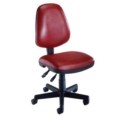 Antimicrobial Vinyl Computer Swivel Desk Chair, OFM-119-VAM