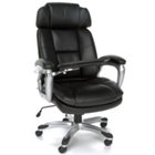 Tablet Arm Chair with Headrest in Bonded Leather, 8801283 Tablet Arm Chair with Headrest in Bonded Leather, 8801283