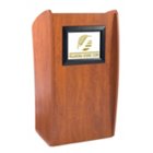 Mobile Lectern with Built-In LCD Screen, OKA-612 Mobile Lectern with Built-In LCD Screen, OKA-612