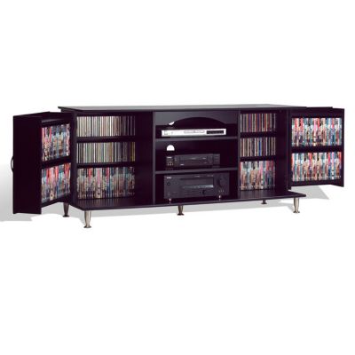 Black 60 Flat Panel TV Stand, BPS-6000-K
