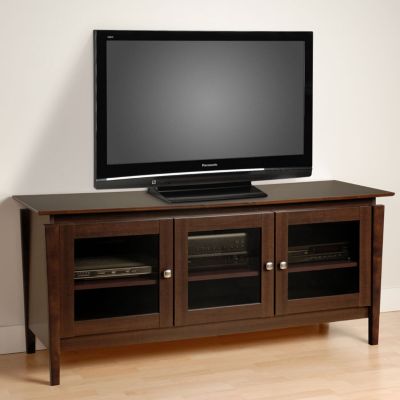 Espresso Vinci Flat Panel TV Stand, PRP-EVG-6026