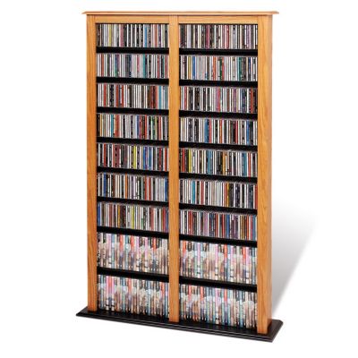 Oak Double-Width Barrister Tower, PRP-OMB-0800