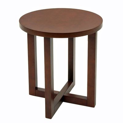 Round Wood End Table, REN-HWTE2123