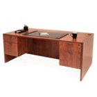 Double Pedestal Executive Desk - 71"W x 35"D, REN-L7135DP Double Pedestal Executive Desk - 71"W x 35"D, REN-L7135DP