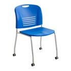 Vy Armless Mobile Stack Chair, SAF-11134 Vy Armless Mobile Stack Chair, SAF-11134