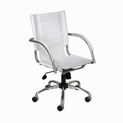 Flaunt Modern Leather Desk Chair, SAF-3456L