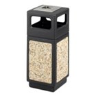Outdoor Receptacle with Side Opening and Ash Urn, SAF-9470NC Outdoor Receptacle with Side Opening and Ash Urn, SAF-9470NC