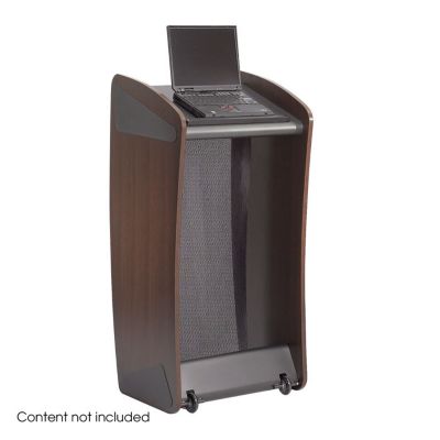 Mobile Lectern with Mesh Front, SAF-8913