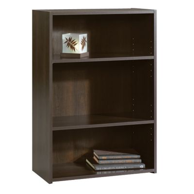 Beginnings Cinnamon Cherry Three Shelf Bookcase, SAU-409086