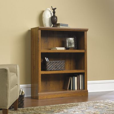  Abbey Oak Three Shelf Bookcase, SAU-411815