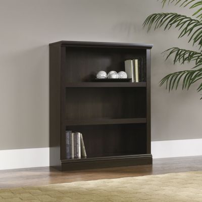 Cinnamon Cherry Three Shelf Bookcase, SAU-411816