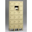 Six Tier Box Locker - Three Units Wide, TES-BS6-121512-3 Six Tier Box Locker - Three Units Wide, TES-BS6-121512-3