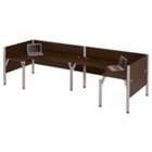 Pro Biz Back-to-Back Double L-Shaped Workstation, BES-100857A Pro Biz Back-to-Back Double L-Shaped Workstation, BES-100857A