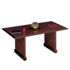 Mahogany Rectangular Conference Table - 6' x 3', DMI-7350-93 Mahogany Rectangular Conference Table - 6' x 3', DMI-7350-93