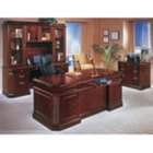 Oxmoor Merlot Cherry Four-Piece Executive Office Suite, OFG-EX0050 Oxmoor Merlot Cherry Four-Piece Executive Office Suite, OFG-EX0050
