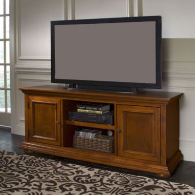 Warm Oak Finish Widescreen TV Stand, HOT-5527-12