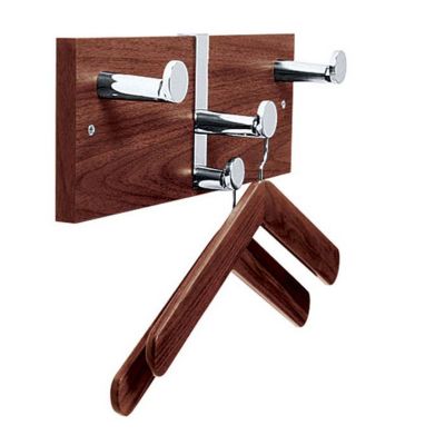 Wallmount Coat Rack with Two Hangers, MAN-PC550