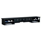 Tribeca Loft Black Reception Hutch - 64", MRT-TL678 Tribeca Loft Black Reception Hutch - 64", MRT-TL678
