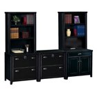 Tribeca Loft Black Complete Wall Storage Set, OFG-SC2007 Tribeca Loft Black Complete Wall Storage Set, OFG-SC2007