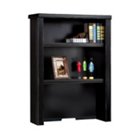 Tribeca Loft Black Three Shelf Hutch - 30", MRT-TL310 Tribeca Loft Black Three Shelf Hutch - 30", MRT-TL310