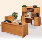 Executive Office Set with Hutch and File, MRN-10751 Executive Office Set with Hutch and File, MRN-10751