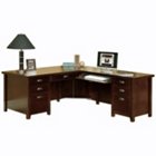 Tribeca Loft Cherry L-Desk with Right Return, OFG-LD1178 Tribeca Loft Cherry L-Desk with Right Return, OFG-LD1178
