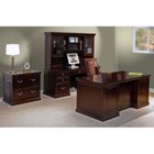 Fulton Espresso Office Grouping with Lateral File, OFG-EX1135 Fulton Espresso Office Grouping with Lateral File, OFG-EX1135