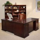 Fulton Espresso L-Desk with Right Return Set, OFG-EX1166 Fulton Espresso L-Desk with Right Return Set, OFG-EX1166
