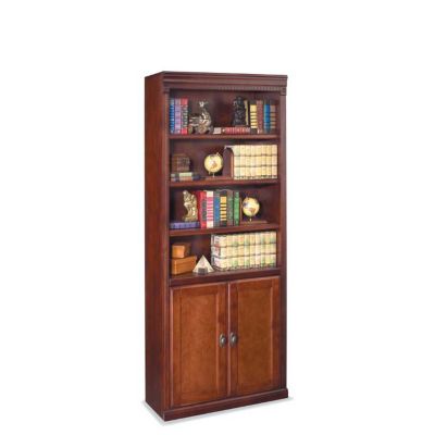 Huntington Cherry Bookcase with Doors, MRT-HCR3072D