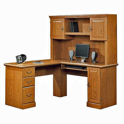 Orchard Hills Computer Desk with Hutch, OFG-CD0030