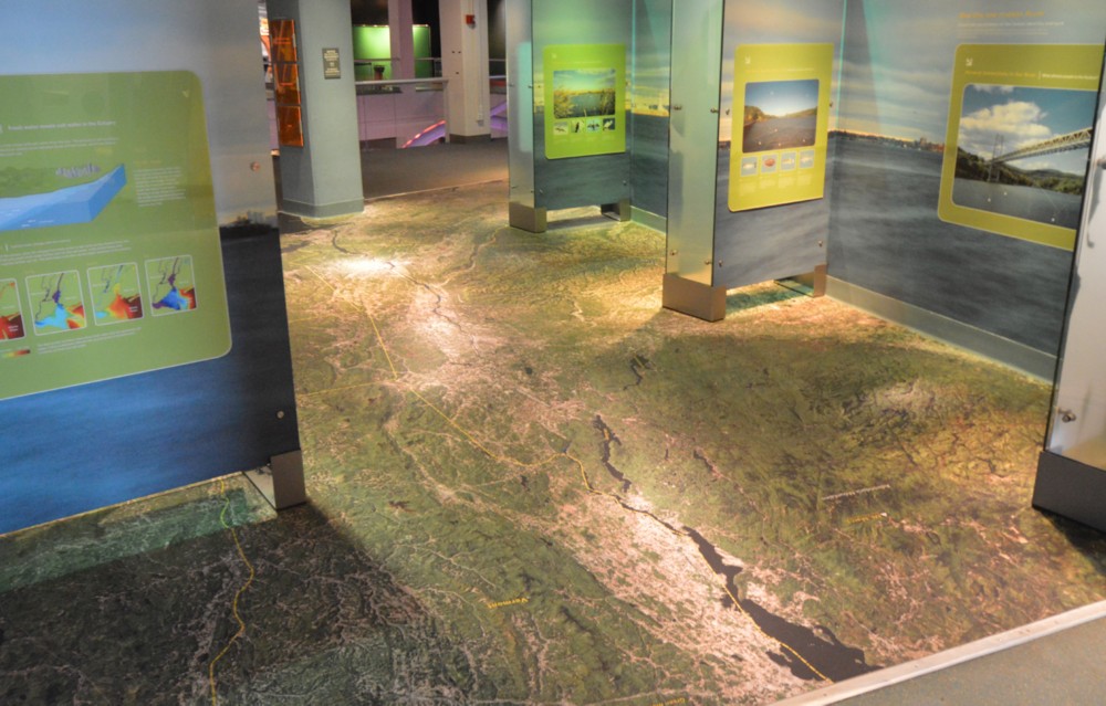 Printed Impact™ Floor at Liberty Science Center